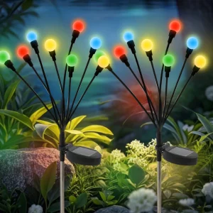 8/12 Pack Solar Firefly Lights